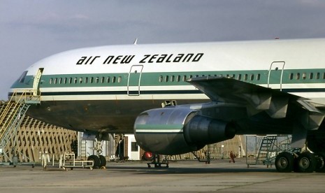 Pesawat McDonnell Douglas DC-10 milik Air New Zealand. Ilustrasi.