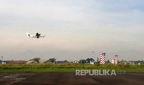 Pesawat N219 berhasil terbang perdana, Rabu (16/8).