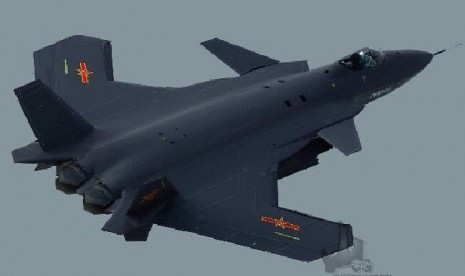 Pesawat siluman J-20 Cina. 