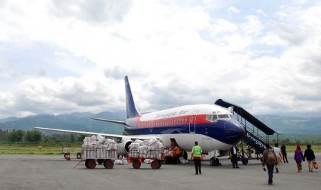 Pesawat Sriwijaya Air (ilustrasi).