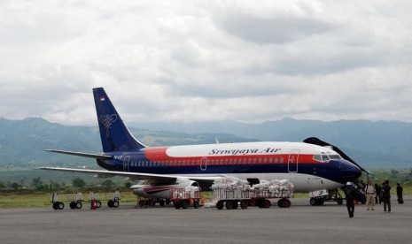 Pesawat Sriwijaya Air (ilustrasi).