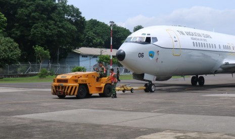 Pesawat TNI AU disiapkan untuk mengevakuasi WNI yang terisolasi di Wuhan, China