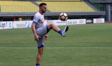 Pesepak bola Bhayangkara FC Ilija Spasojevic