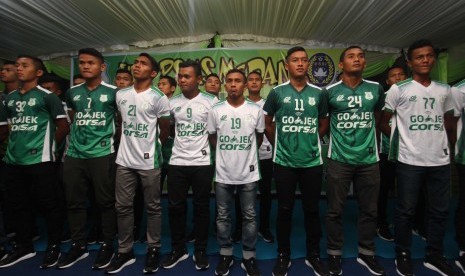 Skuat PSMS Medan yang berlaga di Liga 2 Indonesia.