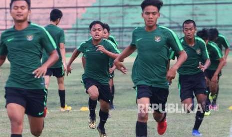 Para pemain timnas Indonesia U-16.