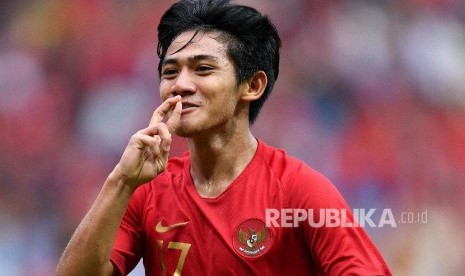 Pesepak bola Timnas Indonesia U19 Firza Andika 