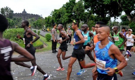 Peserta Borobudur Marathon 2018.