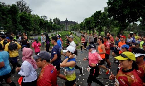 Peserta Borobudur Marathon 2018.