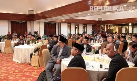 Peserta Halaqah Ulama ASEAN 2017 di Jakarta yang akan berlangsung pada tanggal 17-19 Oktober 2017.