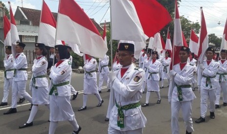 Peserta Kirab Pemuda 2017.