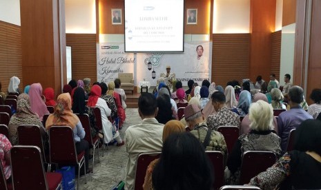 Peserta komunitas Siloam Senior Health Club dalam acara halalbihalal Idul Fitri 1440 H dan edukasi kesehatan Siloam Hospital TB Simatupang