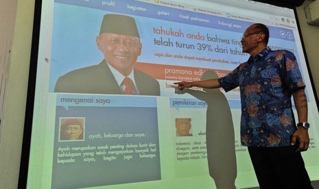 Peserta Konvensi Calon Presiden Partai Demokrat Pramono Edhie Wibowo