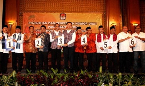 Peserta Pemilu Kepada Daerah DKI Jakarta 2012-2017