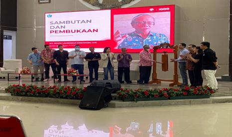 Peserta talkshow Gerakan Nasional 1.000 Startup di Kota Manado, Provinsi Sulut.