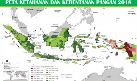 Peta Kerentanan dan Ketahanan Pangan BKP Kementan