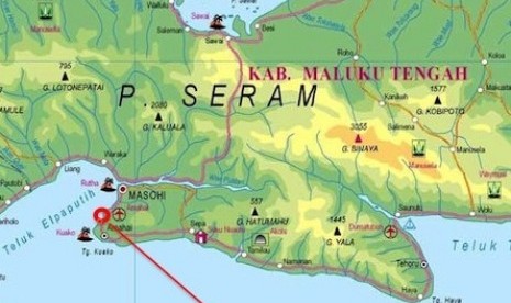 peta maluku tengah