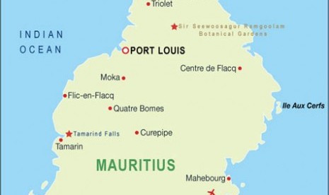 Peta Mauritania