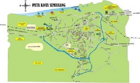 Peta Semarang