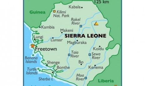 Peta Sierra Leone