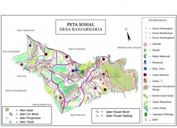 Peta Sosial (ilustrasi)