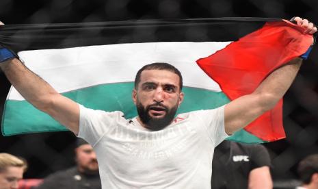 Petarung UFC asal Palestina, Belal Muhammad.