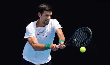 Petenis Serbia, Novak Djokovic.