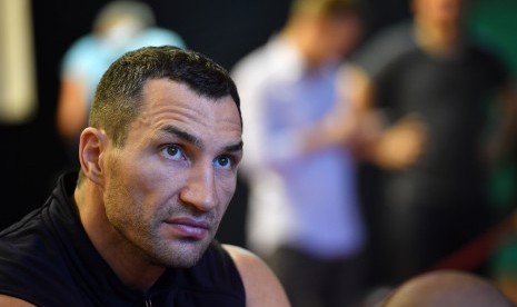 Petinju kelas berat asal Ukraina, Wladimir Klitschko.