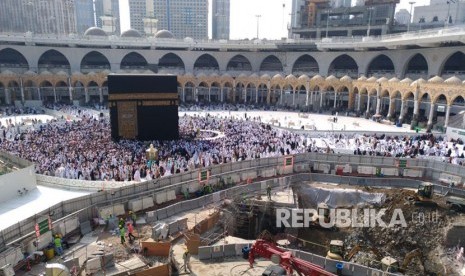 Sumur Zamzam, Sebuah Keajaiban Abadi. Suasana proyek restorasi Sumur Zamzam di Masjidil Haram.