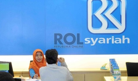 Salah satu kantor cabang BRI Syariah.