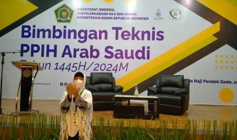 Petugas haji 2024 yang memiliki nama unik, yaitu Mars Pemilu. Ia bertugas di Sektor 10 Daker Makkah.