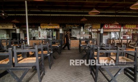 Kuliner Sleman Diminta tidak Sediakan Kursi Makan di Tempat (ilustrasi).