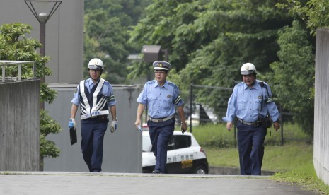 Petugas kepolisian di Jepang.