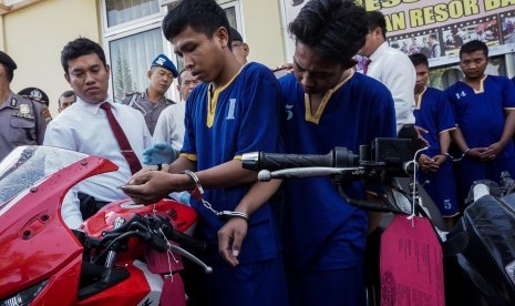 Polisi tangkap sindikat curanmor (ilustrasi)