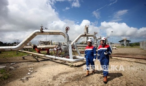 Saat ini Pertamina juga tengah mengembangkan pilot project hidrogen hijau di area geothermal Ulubelu dengan target produksi 100 kg/hari. (ilustrasi)