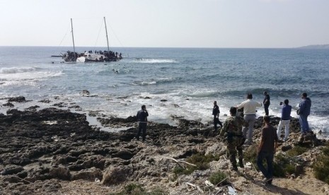 Keluarga Korban Perahu Tenggelam Lebanon Gelar Upacara Pemakaman