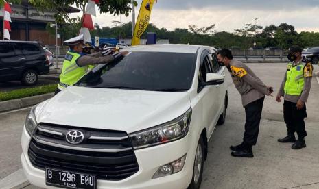 Polda Jatim Batasi Pergerakan di Rest Area (ilustrasi).