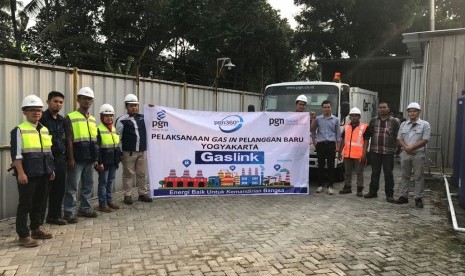 PGN akan menyalurkan gas untuk keperluan produksi bakpia kukus merek Tugu Jogja milik CV Tugu Jogja Istimewa di Yogyakarta. 