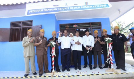 PGN merenovasi rumah 45 veteran di Lampung.