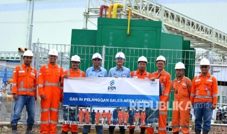 PGN pasok gas bumi ke pabrik di Cilegon