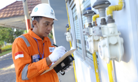 PGN pastikan pasokan gas aman selama libur lebaran 2019.