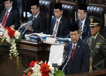 Pidato Presiden Yudhoyono