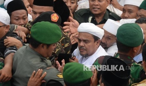 Pimpinan FPI Habib Rizieq Shihab 