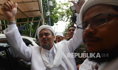 Pimpinan Front Pembela Islam (FPI) Habib Rizieq Shihab 