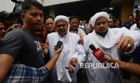 Pimpinan Front Pembela Islam (FPI) Habib Rizieq Shihab.