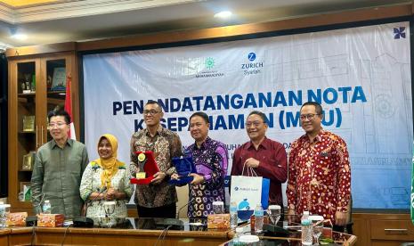 Pimpinan Pusat (PP) Muhammadiyah menjalin kerja sama dalam bentuk MoU dengan PT Zurich General Takaful Indonesia (Zurich Syariah) di Kantor PP Muhammadiyah, pada Senin (4/11/2024) di Jakarta.