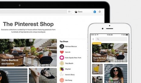 Pinterest Online Shop