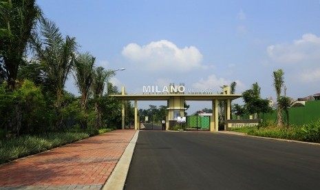 Pintu gerbang Millano Village New