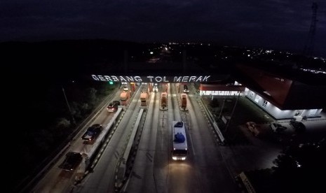 Pintu tol Merak, banten