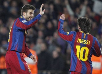 Pique dan Messi