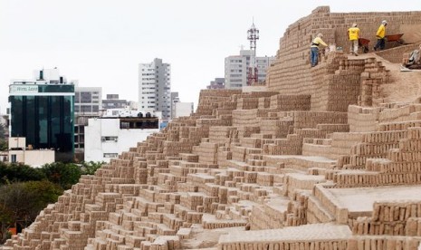 Piramid di Lima, Peru.